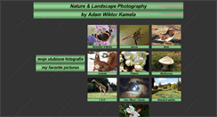 Desktop Screenshot of nature.kamela.org